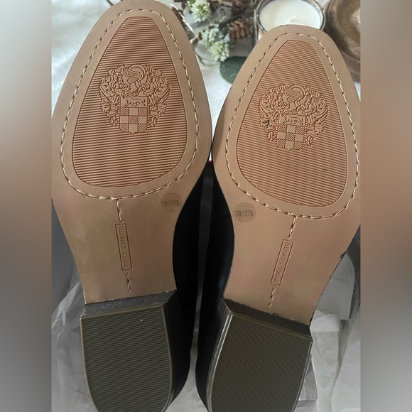 Vince Camuto black booties Size 7W/37.5. NWOT Perfect condition - Picture 9 of 9